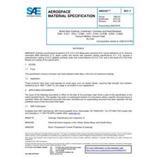 SAE AMS5397F SAE AMS5397F