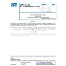 SAE AMS5339H SAE AMS5339H