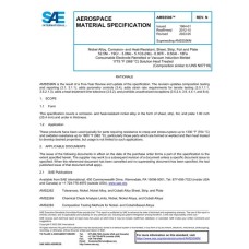 SAE AMS5596N SAE AMS5596N