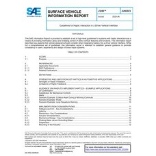 SAE J3280_202306 SAE J3280_202306