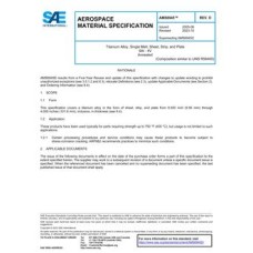 SAE AMS6945D SAE AMS6945D
