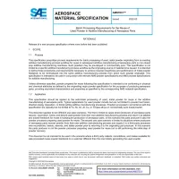 SAE AMS7031:2022