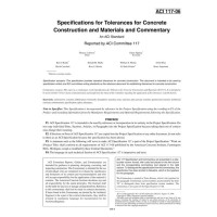 ACI 117-06 ACI 117-06