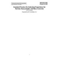 ACI 211.1-91 (R2009) ACI 211.1-91 (R2009)