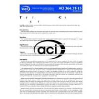 ACI 364.3T-15 ACI 364.3T-15