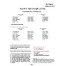 ACI 363R-92 (R1997) ACI 363R-92 (R1997)