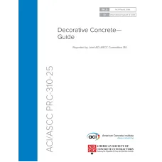 ACI /ASCC PRC-310-25 ACI /ASCC PRC-310-25