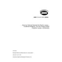 ANSI C78.1407-2004 (R2008, R2015, S2020)