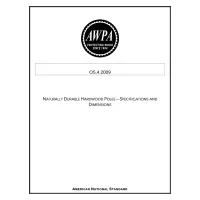 ANSI O5.4.2009