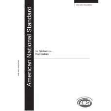 ANSI Z80.17-2013 (R2018)