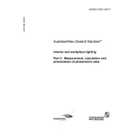 AS/NZS 1680.3:2017