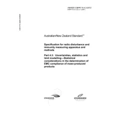 AS/NZS CISPR 16.4.3:2012 AS/NZS CISPR 16.4.3:2012