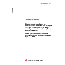 AS ISO 9735.6-2003