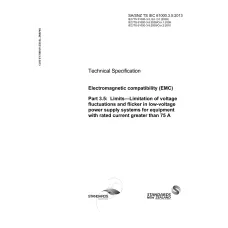 SA/SNZ TS IEC 61000.3.5:2013