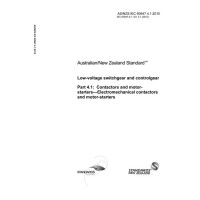 AS/NZS IEC 60947.4.1:2015