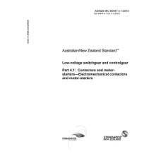 AS/NZS IEC 60947.4.1:2015
