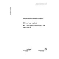 AS/NZS IEC 60825.1:2014