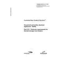 AS/NZS 60335.2.61:2005