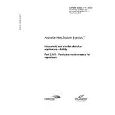 AS/NZS 60335.2.101:2002