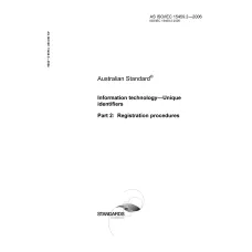 AS ISO IEC 15459.2-2006 AS ISO IEC 15459.2-2006