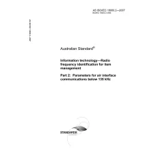 AS ISO IEC 18000.2-2007 AS ISO IEC 18000.2-2007