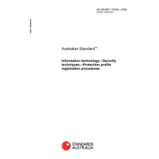 AS ISO IEC 15292-2004 AS ISO IEC 15292-2004
