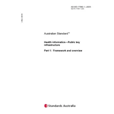 AS ISO 17090.1-2003 AS ISO 17090.1-2003