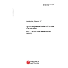 AS ISO 128.21-2005 AS ISO 128.21-2005