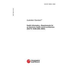 AS ISO 18308-2005 AS ISO 18308-2005