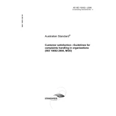 AS ISO 10002-2006 AS ISO 10002-2006