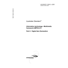 AS ISO IEC 21000.2-2006 AS ISO IEC 21000.2-2006
