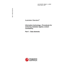 AS ISO IEC 20943.1-2005 AS ISO IEC 20943.1-2005