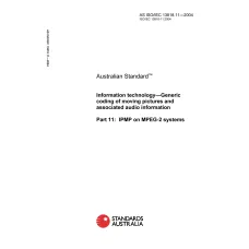AS ISO IEC 13818.11-2004 AS ISO IEC 13818.11-2004