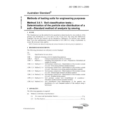 AS 1289.3.6.1-2009