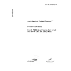 AS/NZS 60076.5:2012