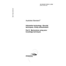 AS ISO/IEC 9798.5-2006 AS ISO/IEC 9798.5-2006