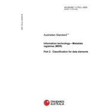 AS ISO/IEC 11179.2-2005 AS ISO/IEC 11179.2-2005