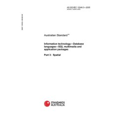 AS ISO/IEC 13249.3-2005 AS ISO/IEC 13249.3-2005