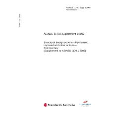 AS/NZS 1170.1 SUPP 1:2002