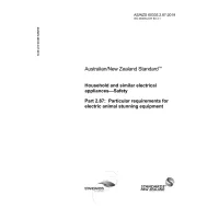 AS/NZS 60335.2.87:2019