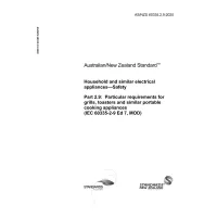 AS/NZS 60335.2.9:2020