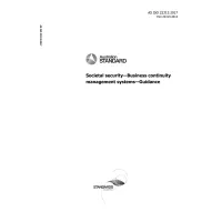 AS ISO 22313:2017