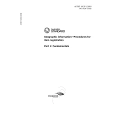 AS ISO 19135.1:2018 AS ISO 19135.1:2018