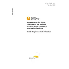 AS ISO 10667.1:2020 AS ISO 10667.1:2020
