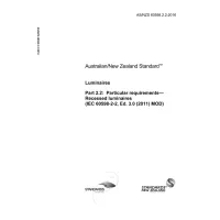 AS/NZS 60598.2.2:2016