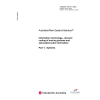 AS/NZS 13818.1:2002