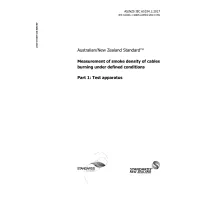 AS/NZS IEC 61034.1:2017