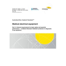 AS/NZS IEC 60601.1.3:2015 AS/NZS IEC 60601.1.3:2015