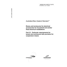 AS/NZS IEC 60670.21:2012 AS/NZS IEC 60670.21:2012