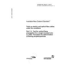 AS/NZS IEC 60332.1.3:2017 AS/NZS IEC 60332.1.3:2017